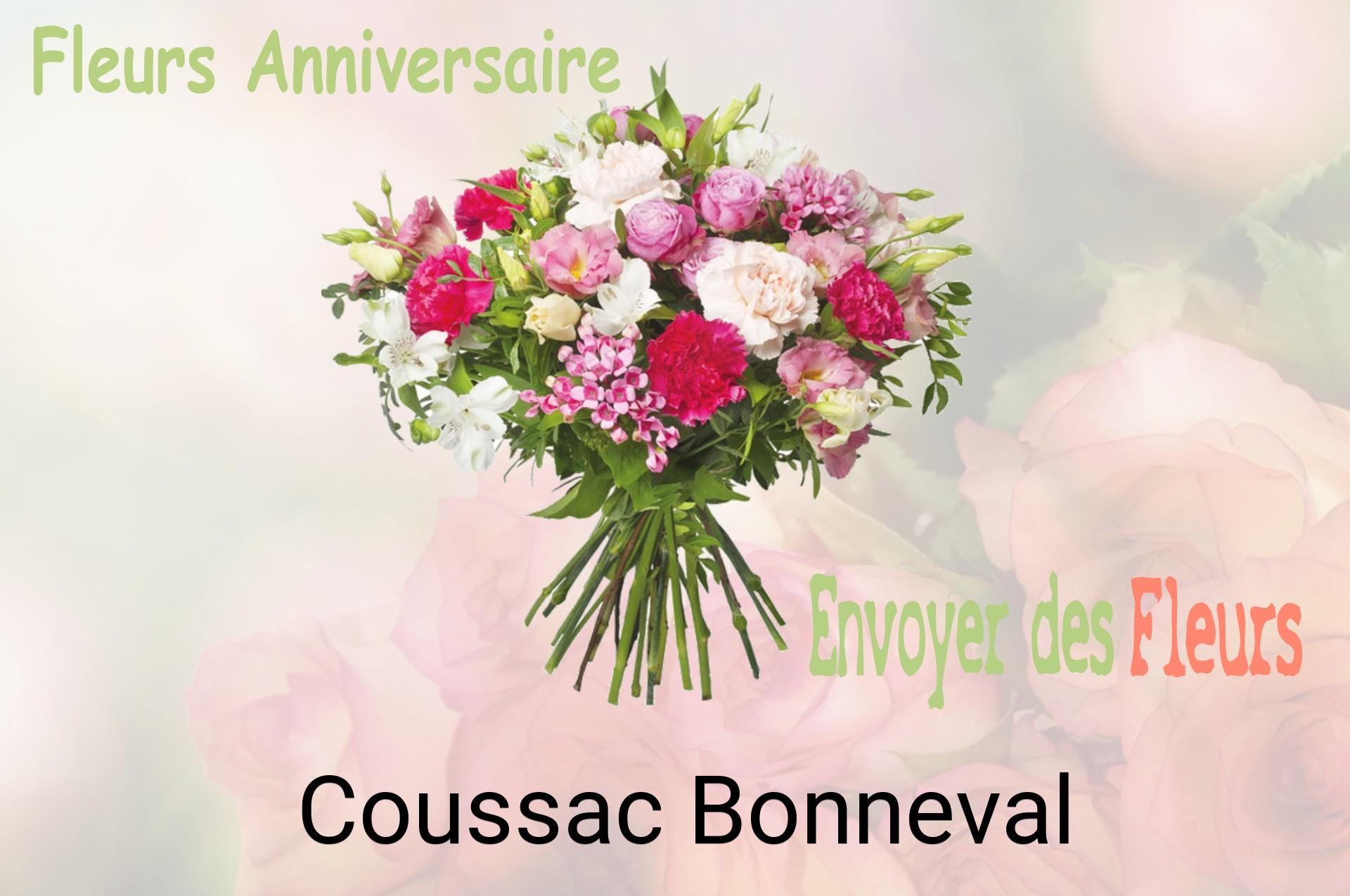 Bouquet de fleurs d’anniversaire livré à Coussac-Bonneval