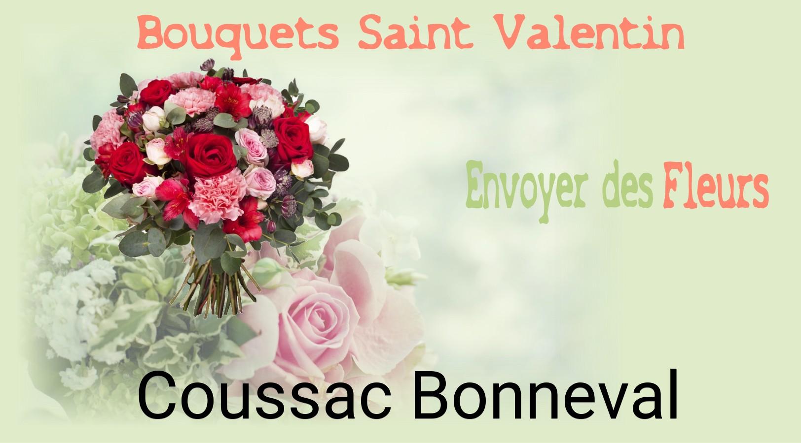 Roses de Saint-Valentin livrées à Coussac-Bonneval